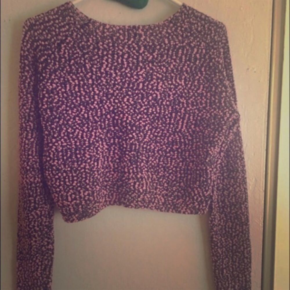 H&M cropped sweater